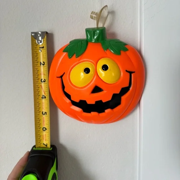 Vintage Halloween Blinking Lights Easter Unlimited Ghost Pumpkin Black Cat Decor - Picture 7 of 15